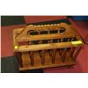 Image 1 : OAK MAGAZINE RACK