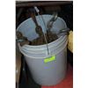 Image 1 : LARGE BUCKET FULL OF LONG HEAVY DUTY
