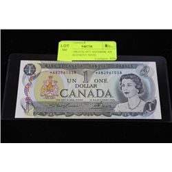 SCARCE PREFIX 1973 ASTERISK AN $1 REPLACEMENT NOTE