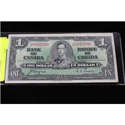 1937 ONE DOLLAR BANKNOTE COYNE/TOWERS