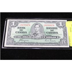 1937 ONE DOLLAR BANKNOTE COYNE/TOWERS