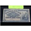Image 1 : 1900 DOMINION OF CANADA 25 CENT SHINPLASTER