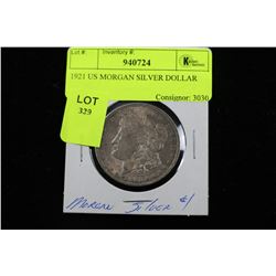1921 US MORGAN SILVER DOLLAR