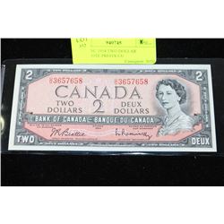 GEM UNC 1954 TWO DOLLAR BANKNOTE PREFIX UU