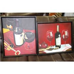 2 FRAMED & SIGNED PRINTS - C. BANKS