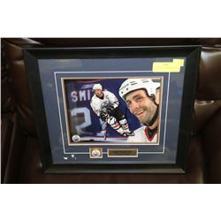 FRAMED JASON SMITH SIGNED PICTURE