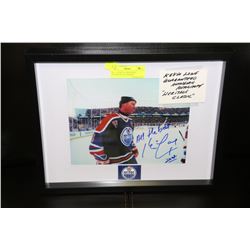 KEVIN LOWE GUARANTEED AUTHENTIC AUTOGRAPH