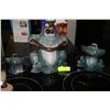 Image 1 : ESTATE 3 PC CERAMIC FROG SET