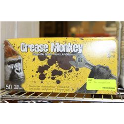 GREASE MONKEY BOX OF 50 HEAVY DUTY DISPOSABLE