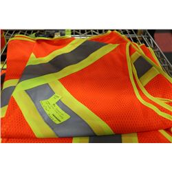 ORANGE /LIME CLASS 2 SAFETY VEST SIZE MENS S