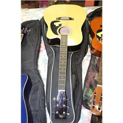 GUITAR C.M.T. BLOND WITH BAG CASE