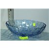 Image 1 : ESTATE BLUE FLORAL GLASS BASKET