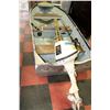 Image 1 : 12.5' ALUMINUM BOAT WITH HONDA 75 TWIN MOTOR