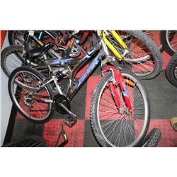 POLICE SEIZURE FREE SPIRIT FULL SUSP MOUNTAIN BIKE
