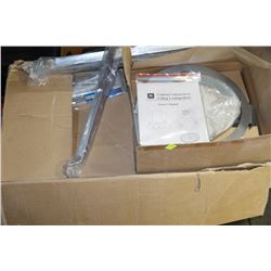 BOX WITH PAIR OF JVL CONTRACTOR CEILING LOUD