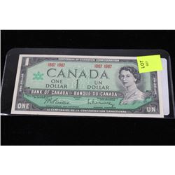 1967 CANADIAN CENTENNIAL $1 BILL