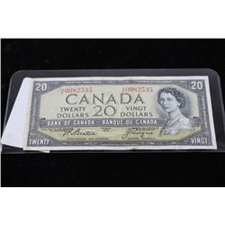 1954 CANADIAN $20 BILL
