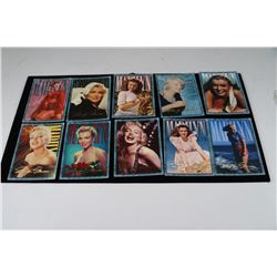 10 MARILYN MONROE TRADING CARDS