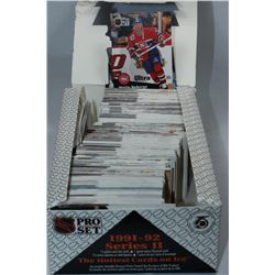 BOX OF NHL PRO SET 1991-92 SERIES II