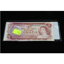 1974 CANADA 2 DOLLAR BANKNOTE