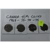 Image 1 : CANADIAN  $1 COINS, 1968/71-74-75
