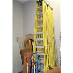 FEATHERLITE 12' ALUMINUM AND FIBREGLASS LADDER