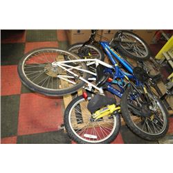 PALLET OF POLICE SEIZURE BIKES