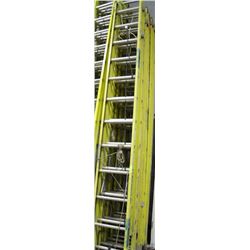 YELLOW FEATHERLITE 12'-24' ALUMINUM AND FIBREGLASS