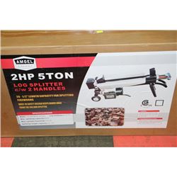 NEW 2HP 5 TONNE LOG SPLITTER