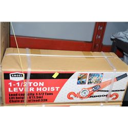 NEW 1.5 TONNE LEVER HOIST