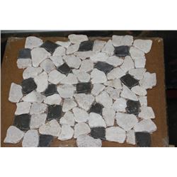 GLASS & STONE TILE 12" X 12"NOMINAL SHEET SIZE X95