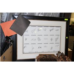 FRAMED 2005 EDMONTON ROADRUNNERS LOCKOUT