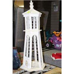 TALL WHITE LIGHTHOUSE