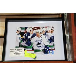 HENRIK SEDIN GUARANTEED AUTHENTIC AUTOGRAPH