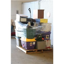 PALLET OF ESTATE MERCHANDISE