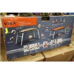 NEW VIKA TWO-FOLD 2-IN-1 WORK BENCH