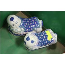 PORCELAIN DECORATIVE PILLOW SET