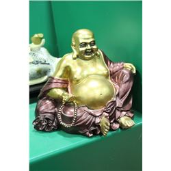 POLY RESIN HAPPY BHUDDA