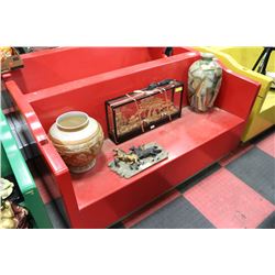 CLASSIC CAR BENCH SEAT ON CHOICE: RED