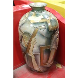 PORCELAIN VASE - 19" TALL