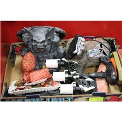 FLAT OF HALLOWEEN DECORATIONS ON CHOICE