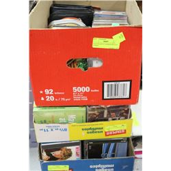 FLAT OF CD'S X3 (APPROX 400 CD'S TOTAL)