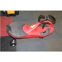 CHILDRENS RIDE ON PLASMA CAR - RED
