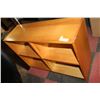 Image 1 : WOOD SHELF UNIT