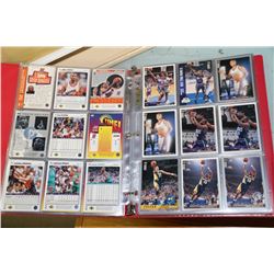 BINDER OF 1995-96 UPPER DECK BASKETBALL CARDS