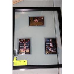 FRAMED COLLECTION OF UPPER DECK MICHAEL JORDAN