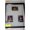 Image 1 : FRAMED COLLECTION OF UPPER DECK MICHAEL JORDAN
