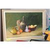 Image 1 : "STILL LIFE" BY D. JOHNSTON FRAMED SIGNED OIL ON