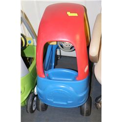 CHILDRENS RIDING CAR ON CHOICE: BLUE