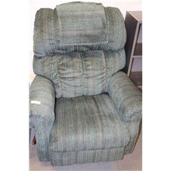 GREEN LAZY BOY RECLINER